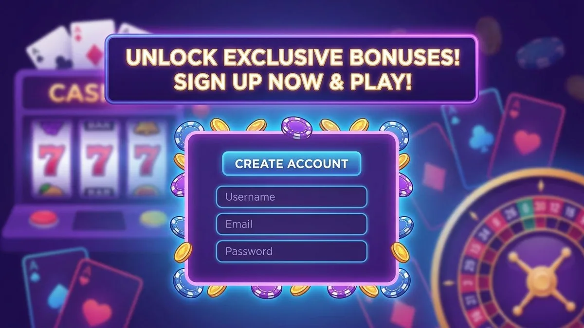 Registrazione con bonus
